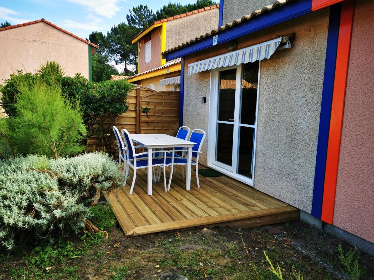Maisonnette 5 Personnes Dans Residence Avec Piscine Soustons Luaran gambar
